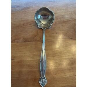 Antique Towle Empire Sterling Silver Cream Ladle 1894 Shell Bowl